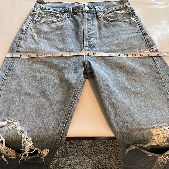 Agolde 90’s Mid Rise Straight Size 25 - Picture 5 of 16